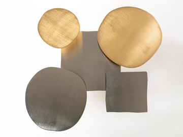 XXX - Round steel coffee table by Opinion Ciatti - view 3